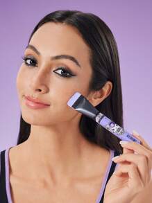 HELLO KITTY AND FRIENDS | SHEIN 2pcs Cartoon Kuromi Print Foundation Makeup Brushes