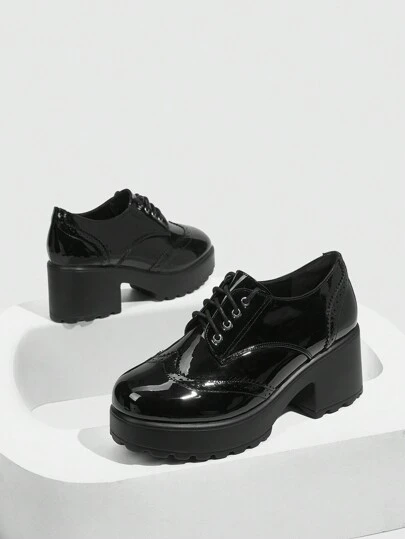 CUCCOO DOLLMOD 女士闪亮厚底时尚高跟鞋万圣节女巫