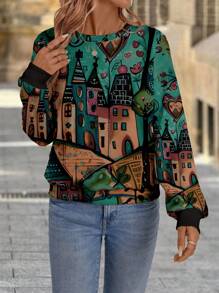 SHEIN LUNE Fall Clothes Women - Multicolor - View 2