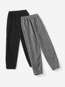 SHEIN EZwear Solid Color Front Tie Pocket Simple Casual Pants Graduation,Back To School Outfits,Graduation,Teacher Outfits For Women,Back To School - Multicolor - View 2