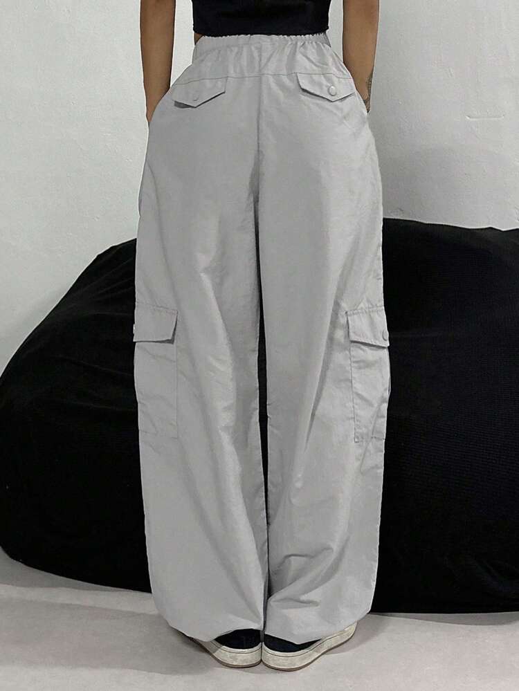 Women's Solid Color Drawstring Pocket Casual Pants Fall,Winter