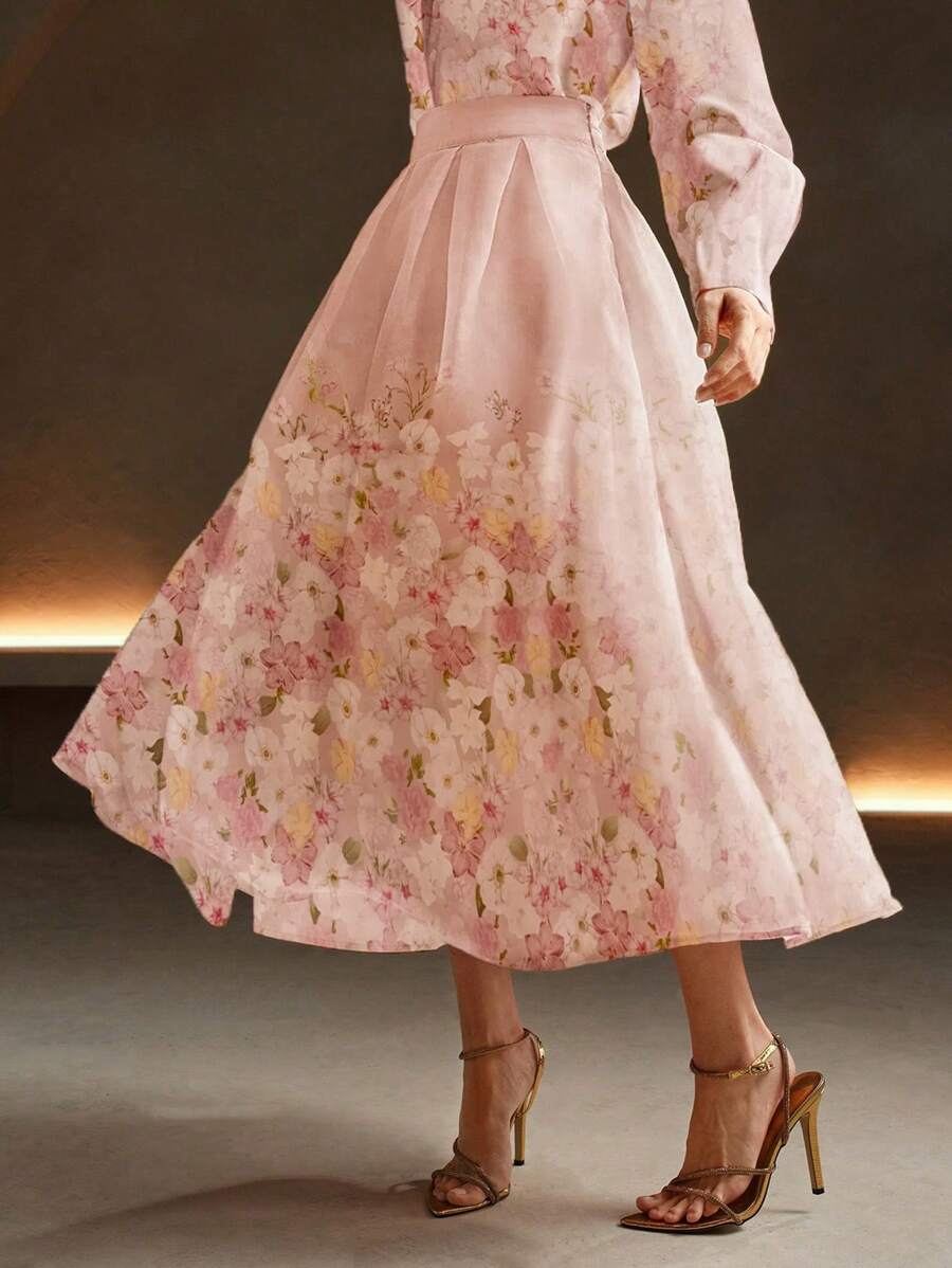 Anewsta 女式度假花卉印花裙