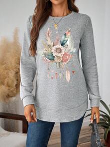 EMERY ROSE Fall Clothes Women - Light Grey - View 3