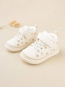 Cozy Pixies 男童時尚卡其色時尚運動鞋,可愛設計,舒適合腳,適合休閒運動 - 彩色 - 查看 3