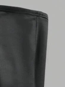 SHEIN EZwear 3 件套黑色、粉色和灰色女士抹胸短款上衣，适合夏季 - 彩色 - 查看 9
