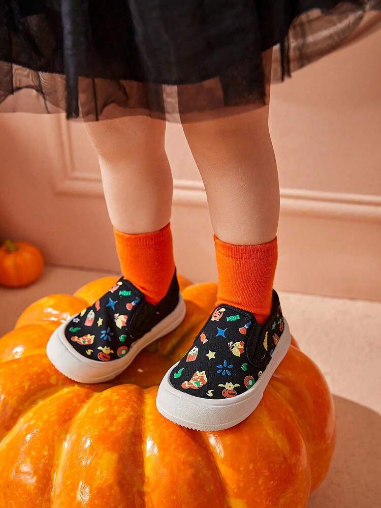 Boys' Fashionable Halloween Design Funny Comfortable Casual Sneakers