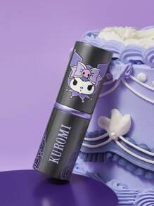 HELLO KITTY AND FRIENDS | SHEIN Sanrio Kuromi Pattern Retractable Face Makeup Brush - Purple - View 4