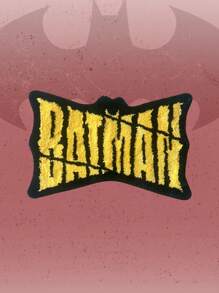 Batman X ROMWE Thảm nhà tắm dạng bông với thiết kế hình cánh dơi, chống trơn trượt và chống bụi bẩn - Nhiều màu - Xem 1