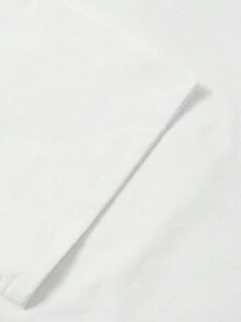 女士街头风休闲宽松印花圆领短袖T恤 夏季 - 彩色 - 查看 4