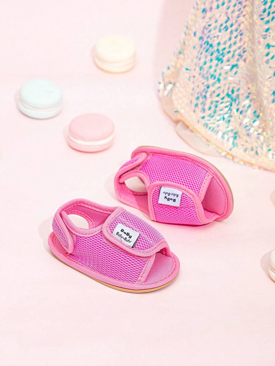 Soft Bottom Anti-Slip Breathable Infant Girl Sandals, Suitable For 0-1 Year Old Toddlers, Summer