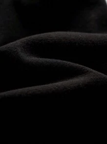 Cozy Pixies 2 件装女婴黑白条纹装饰圆领落肩运动衫和裤子套装 - 彩色 - 查看 8