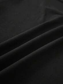 INAWLY 大码女式不对称领口嘴唇印花 T 恤