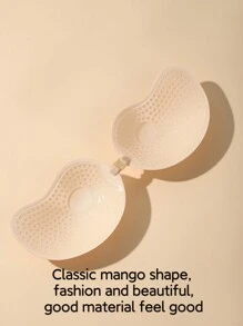 3 pares de color de piel, cubrepezones con forma de mango de caliente, transpirables, de material amigable con la piel, de calidad premium, adecuados para verano y todas las estaciones, transpirables sin sensación de sofocamiento, elevación invisible y firme, elásticos para un mejor ajuste, conveniente y económico para múltiples compras