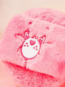 SHEIN X Care Bears 1 Pc Pink Makeup Sponge Puff (With Transparent Case),Love-A-Lot Bear,Gifts,Valentine's Day - Pink - View 5