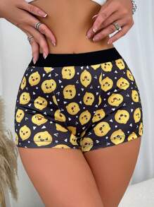 1pc Cute & Sweet Women Casual Plain Panty