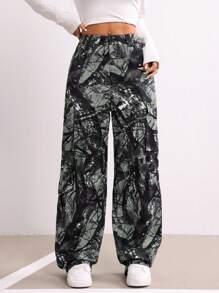 StreetHx 女士超酷迷彩工装裤 - 彩色 - 查看 3