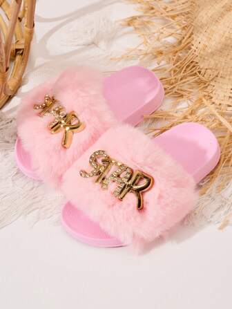 Girls' Summer Casual Fashionable Lightweight Breathable Slippers