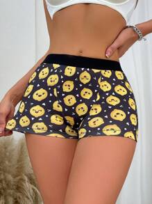 1pc Cute & Sweet Women Casual Plain Panty