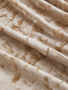 SHEIN MOD 杏色露背系带女长裙 - 杏色 - 查看 4