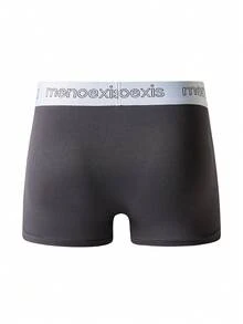 5 件/包 男士三角内裤 带字母提花带 - 彩色 - 查看 2