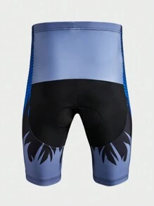 Manfinity Riding Polka Dot Muster Lässig Fitness Radfahren Shorts Bikeshorts
