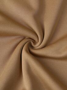 Chiquease 2 sztuki/zestaw damskich spodni dresowych z podszewką termiczną i bluzy z kapturem