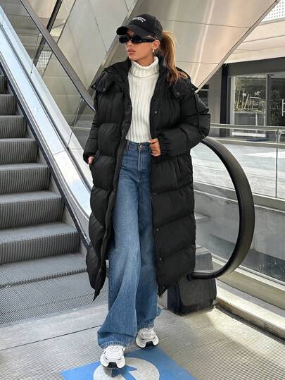 EURMUSE Chunky Style, Waterproof Puffer Winter Coat, Casual Clothes