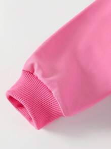 SHEIN 女宝宝休闲可爱秋冬印花牛仔裤套装