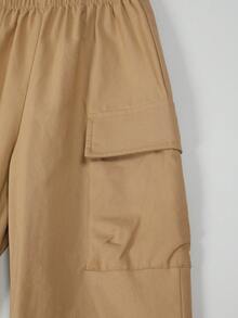 SHEIN Bộ 2 quần áo nỉ in hình động vật hoạt hình thoải mái, phong cách đa năng, mềm mại dày cho bé trai, thích hợp mặc hàng ngày, đi học, ngoài trời, thể thao, mùa thu đông, quần áo mùa thu - Nhiều màu - Xem 5