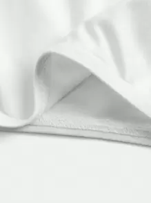 SHEIN BASICS 3 件套女士休闲圆领无袖紧身纯色针织紧身衣 - 彩色 - 查看 8