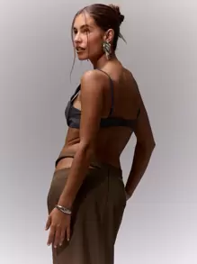 MUSERA Sexy Underwire Bralet Top Vacation Spring Summer Ibiza Rave Fall, Elegant