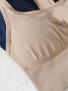 女士 2 件套运动文胸 - 彩色 - 查看 4