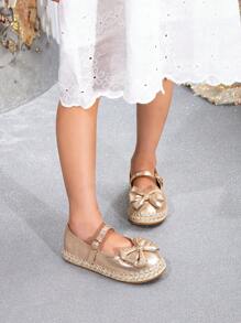 1 Pair Stylish, Lightweight, Comfortable, Versatile Casual/Vacation Flat Shoes For Girls