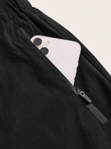 In My Nature 女士户外休闲城市通勤徒步裤 - 黑色 - 查看 5