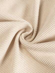 EMERY ROSE Women's Solid Minimalist Daily Wear Zip Up Jacket - Apricot - View 3