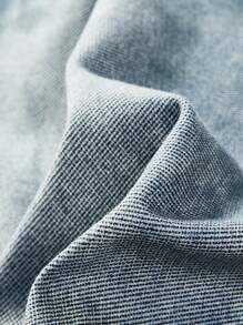 Manfinity VCAY Men's Printed Fabric Casual Long Cargo Pants, Suitable For Daily Wear