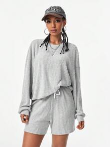 Muchica Coolane 女士时尚街头风格运动衫和运动裤