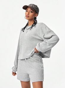 Muchica Coolane 女士时尚街头风格运动衫和运动裤