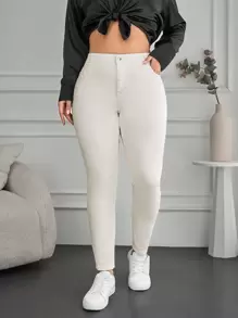 RueChic Jeans skinny vita alta taglia comoda