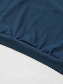 ROMWE MEN Street Life Men Spring & Autumn Graphic Print Long Sleeve Hooded Sweatshirt - Multicolor - View 6