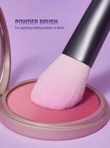 HELLO KITTY AND FRIENDS | SHEIN 2pcs Cartoon Kuromi Print Foundation Makeup Brushes