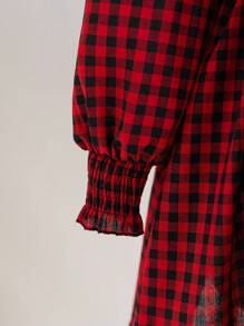 Soleia WYWH 大码女式度假彼得潘领 A 字形心形口袋连衣裙 - 彩色 - 查看 3