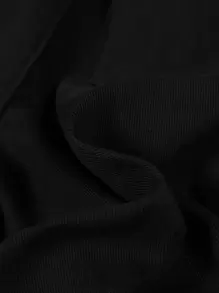 SHEIN 年轻男孩万圣节服装骷髅手图案刺绣设计直腿黑色牛仔裤，适合年轻男孩校服和家居服 - 黑色 - 查看 6