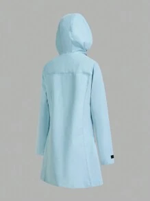 In My Nature In My Nature Outdoor Wear Waterproof Jacket For Women, Suitable For Camping, Hiking, Urban Commute - PFOA Free Blue