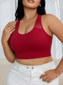 Plus Size Soft & Comfortable Hollow Out Lingerie