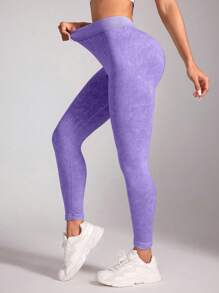 Women's Seamless Ruched Butt Leggings, Sports