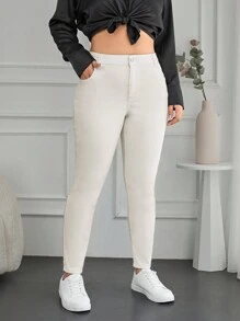 RueChic Jeans skinny vita alta taglia comoda