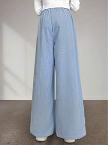 Pantaloni casual con spacchetti laterali di moda per ragazze pre-adolescenti più grandi