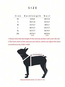 Petsin 宠物专用牛油果印花防水连帽雨披 - 彩色 - 查看 7