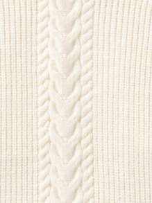 SHEIN Girls Casual  Tassel Knitted V-Neck Loose Solid Color Long Sleeve Sweater Dress, Suitable For Daily Wear And  Moments